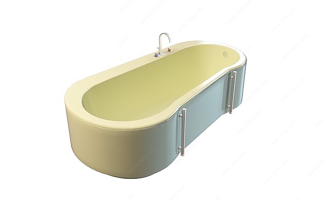 简易浴缸3D模型