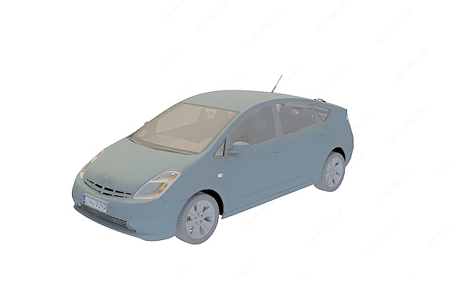 丰田私家车3D模型
