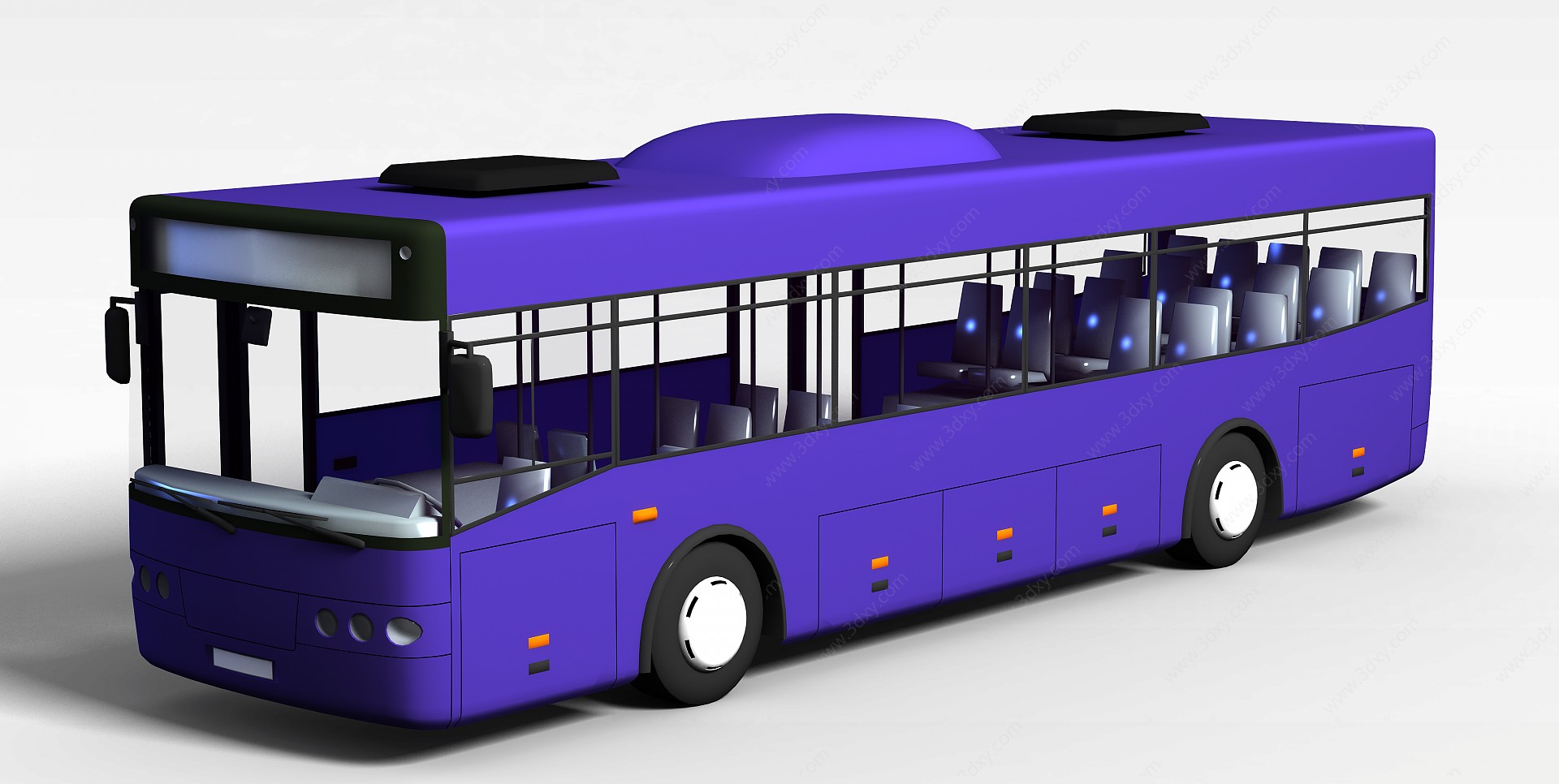 公共汽车3D模型