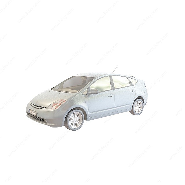 丰田私家车3D模型