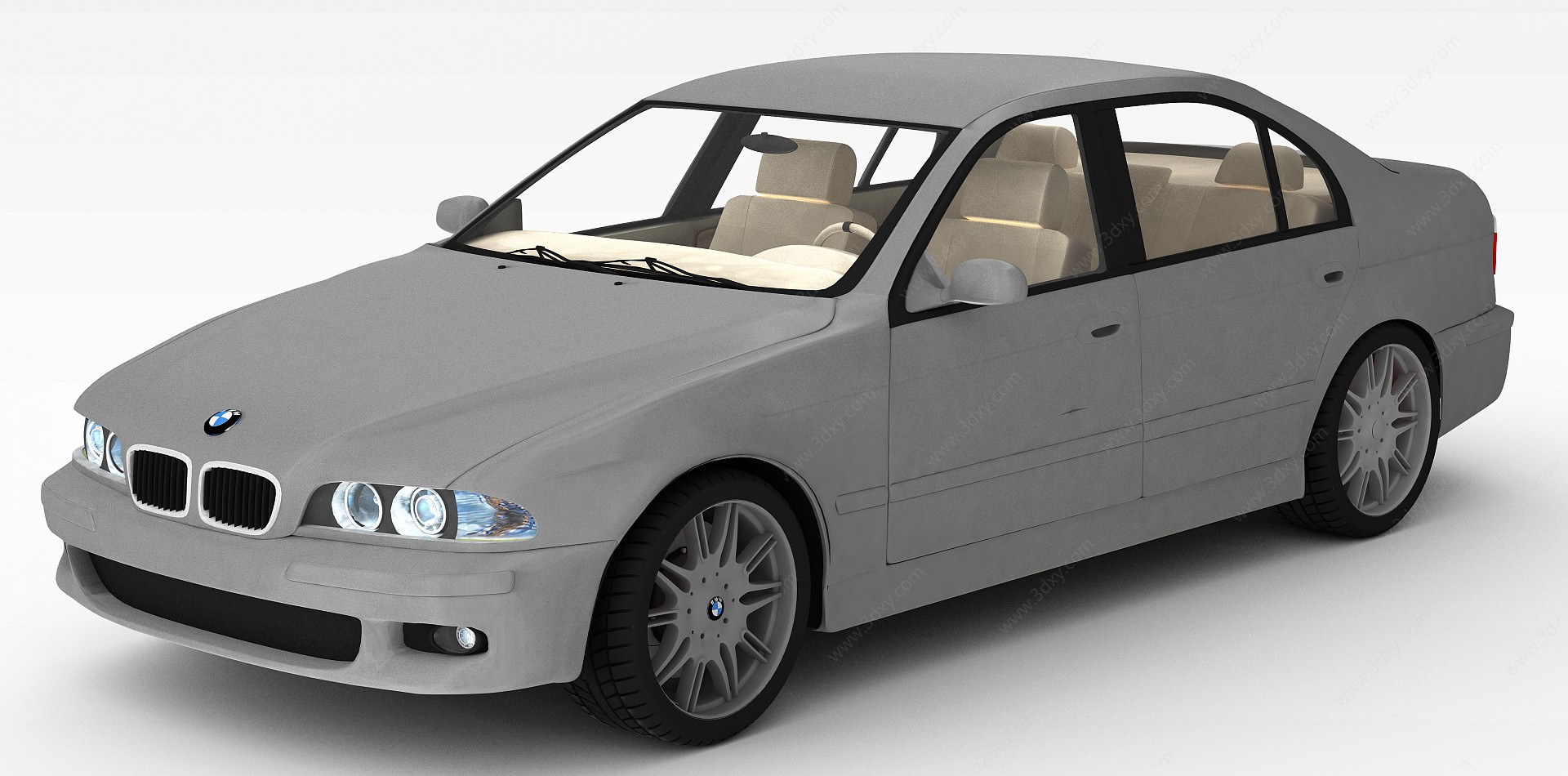 豪华宝马轿车3D模型