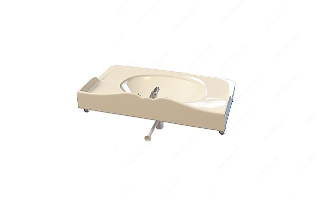 浴室专用洗面台3D模型
