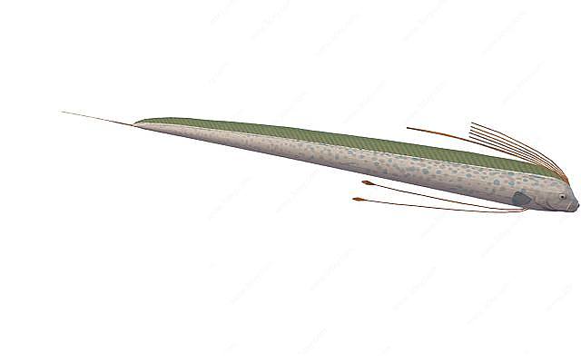 白玉凤凰鱼3D模型