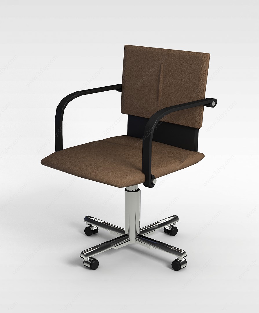 现代办公扶手椅3D模型