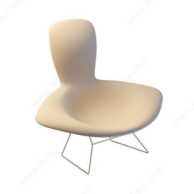 个性休闲椅3D模型