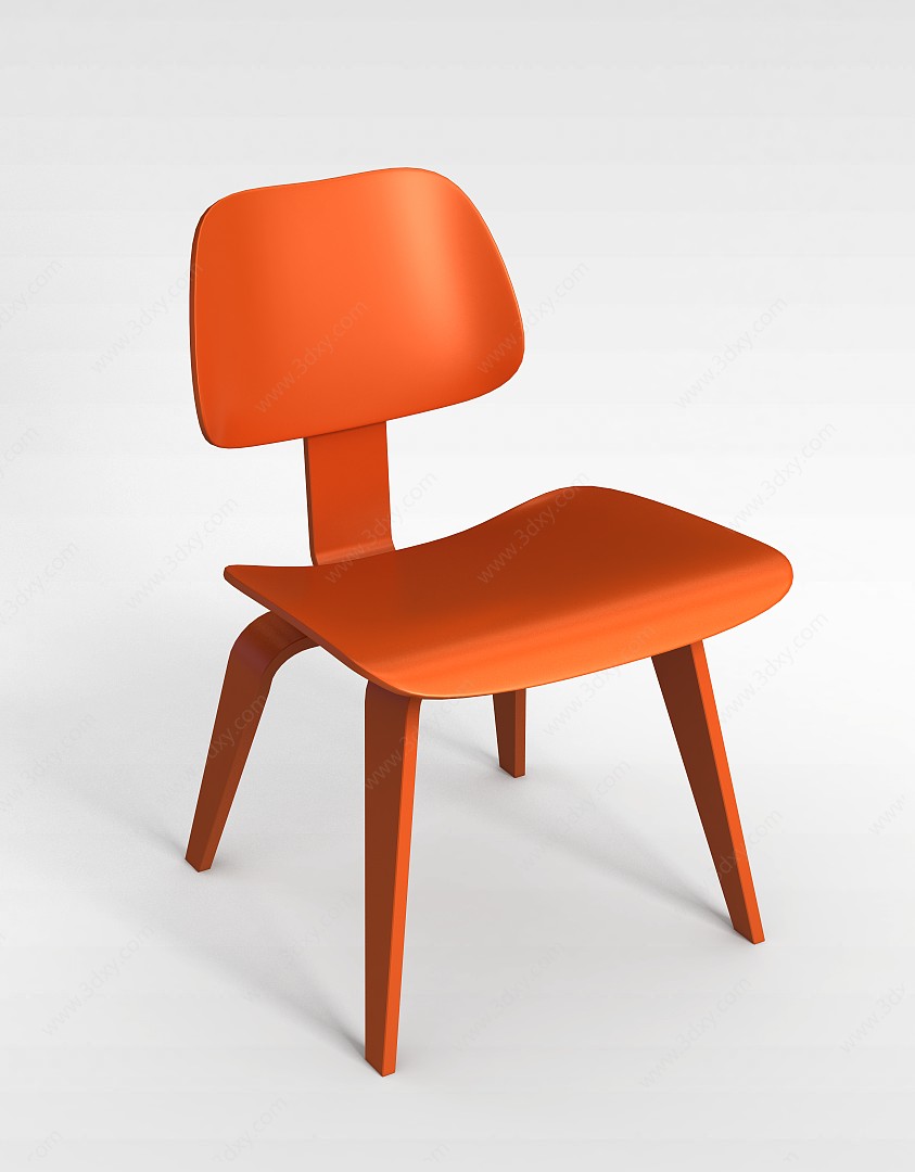 简易休闲椅3D模型