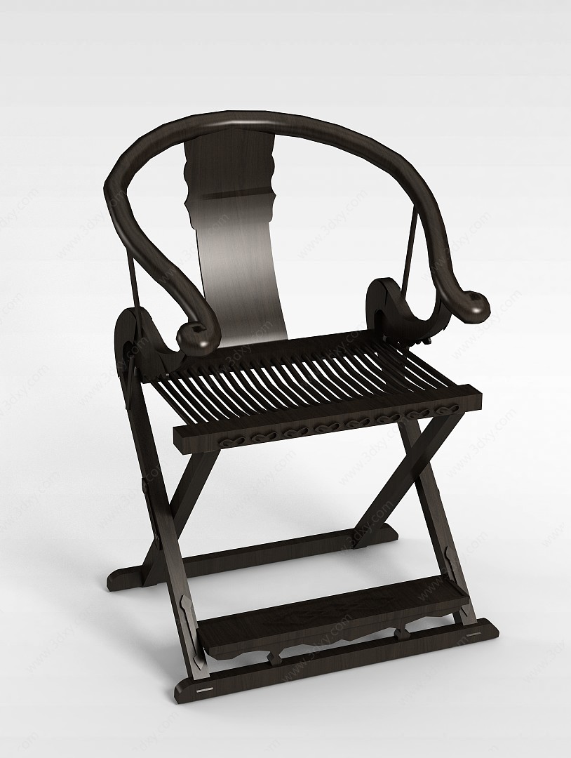 古典交椅3D模型