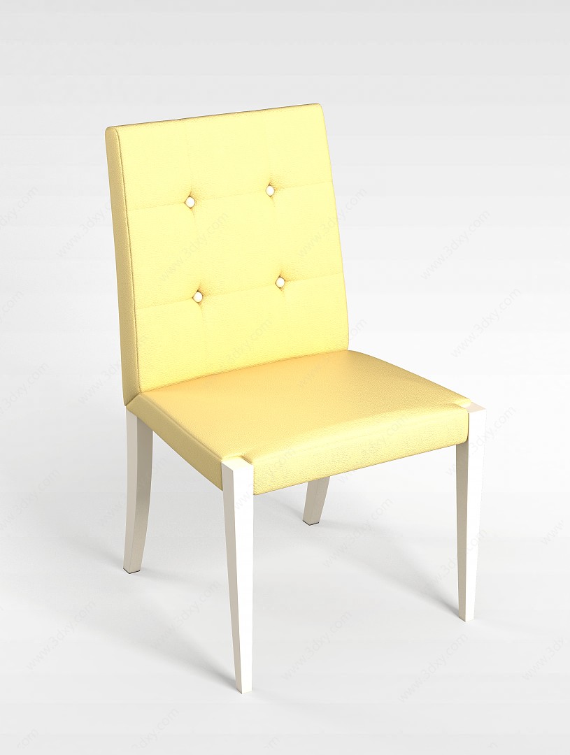 拉扣椅子3D模型