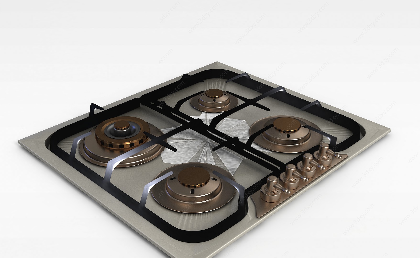 煤气灶3D模型