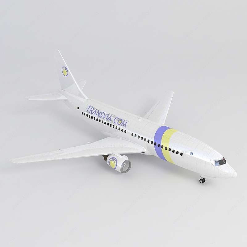 客机3D模型