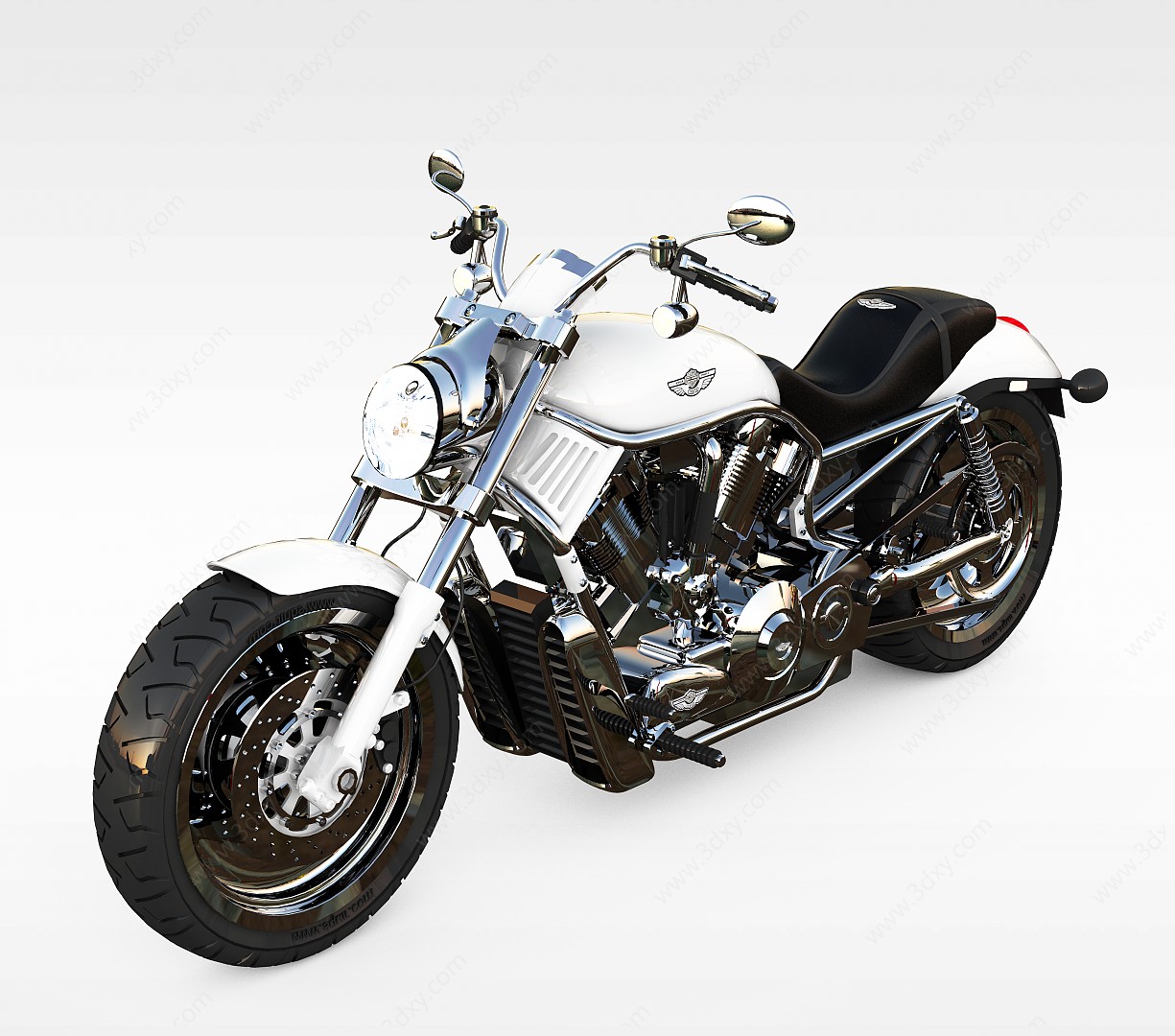 3d摩托车模型,摩托车3d模型下载_学哟网