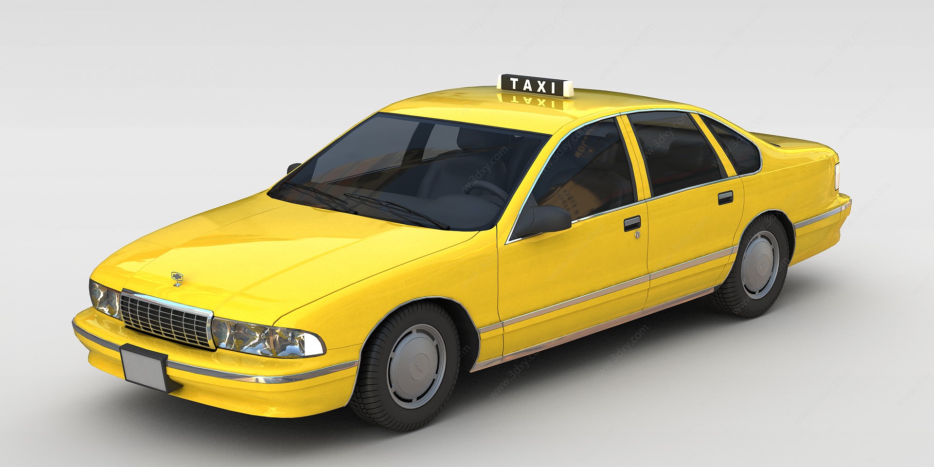 计程车3D模型