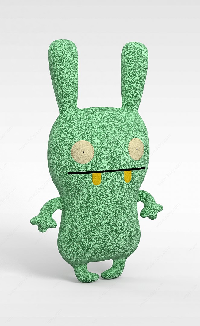 儿童玩具兔子3D模型