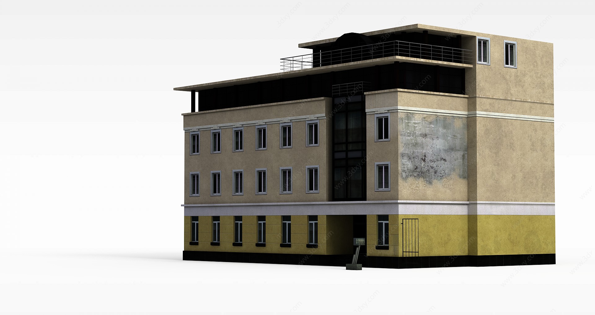 住宅楼3D模型