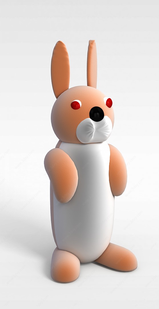 童趣兔子3D模型