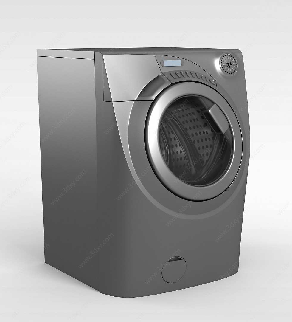 卫生间涡轮洗衣机3D模型