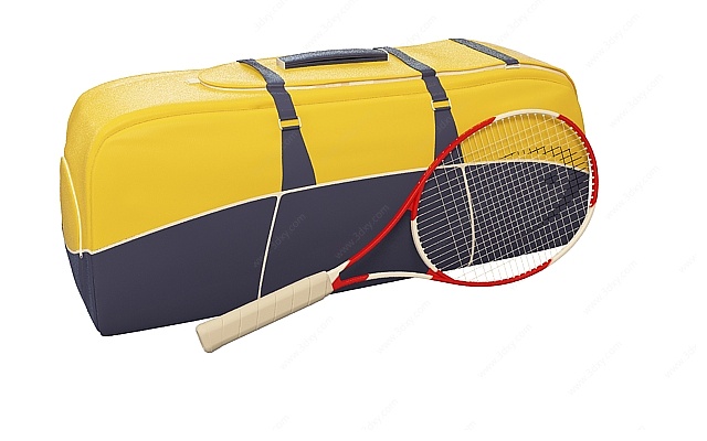 网球包3D模型