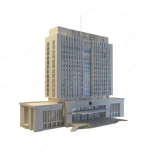 办公大厦3D模型