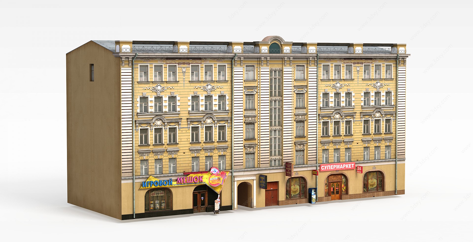 商住房3D模型