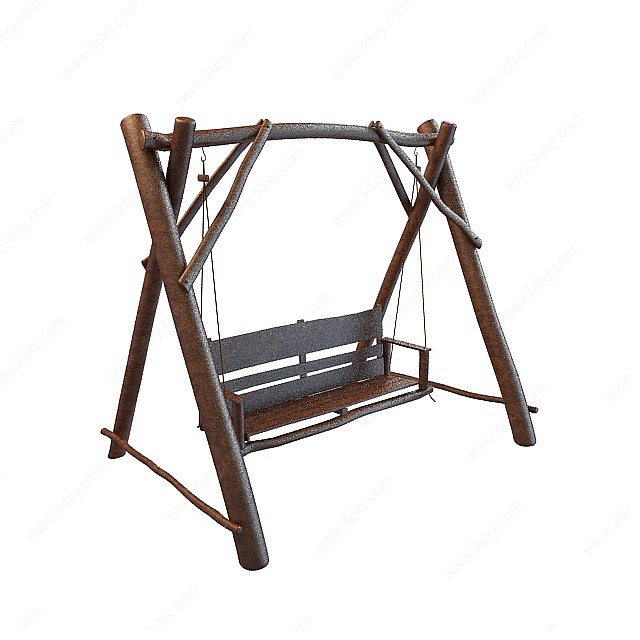 秋千椅子3D模型