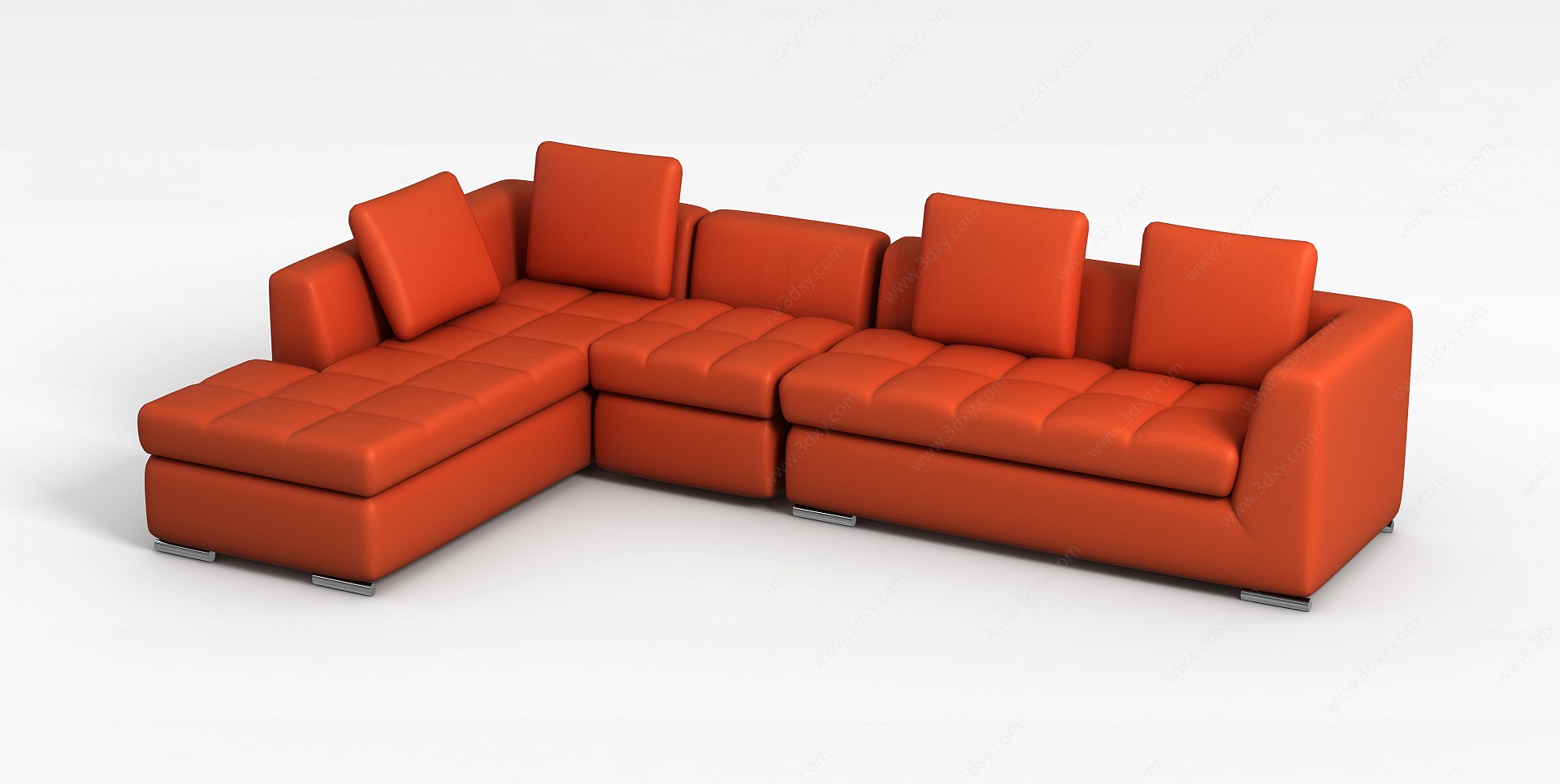 KTV休闲沙发3D模型