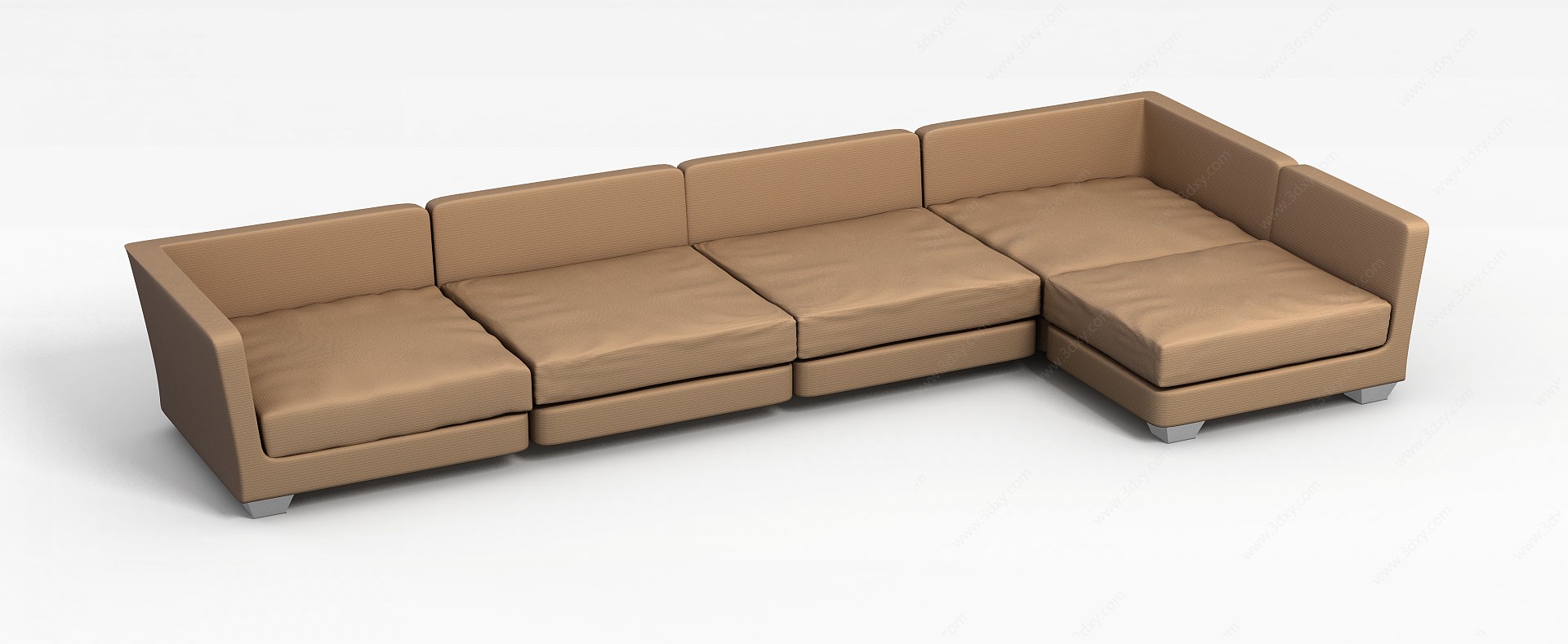 L型沙发3D模型