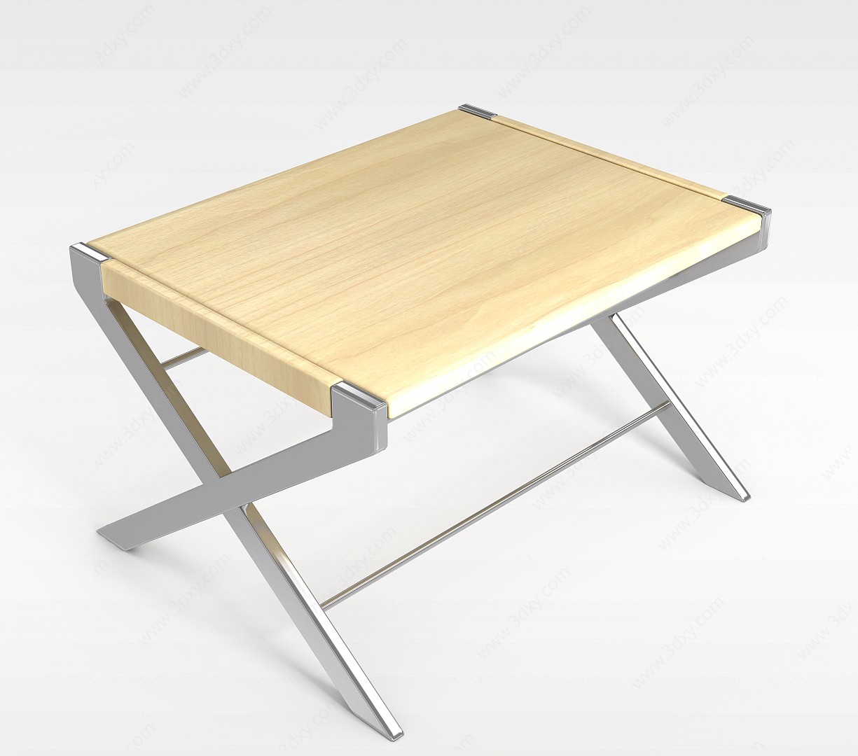 简易折叠凳3D模型