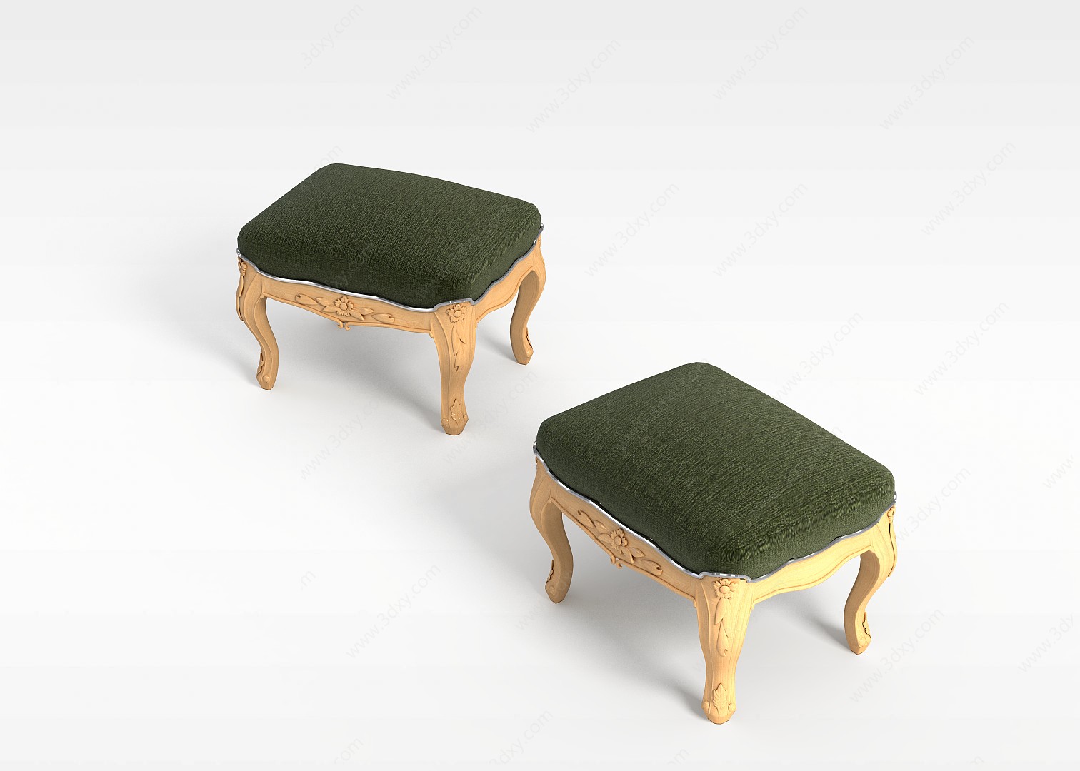 双喜小凳3D模型