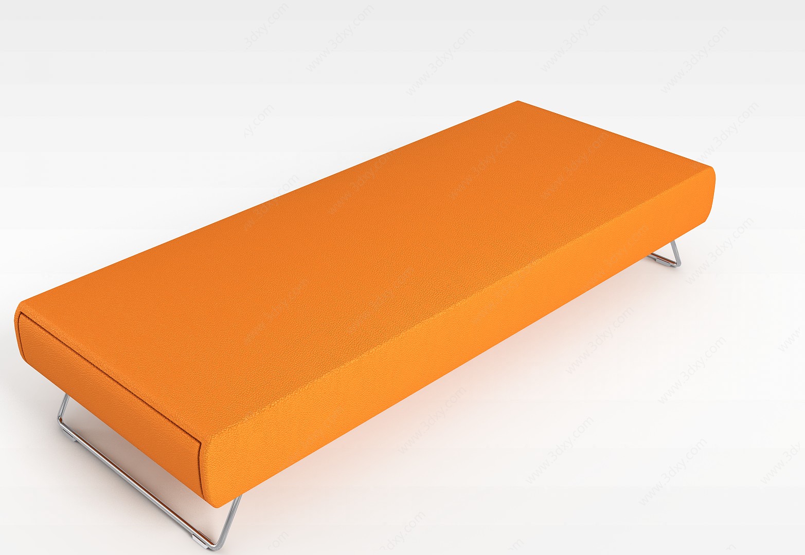 单体沙发凳3D模型