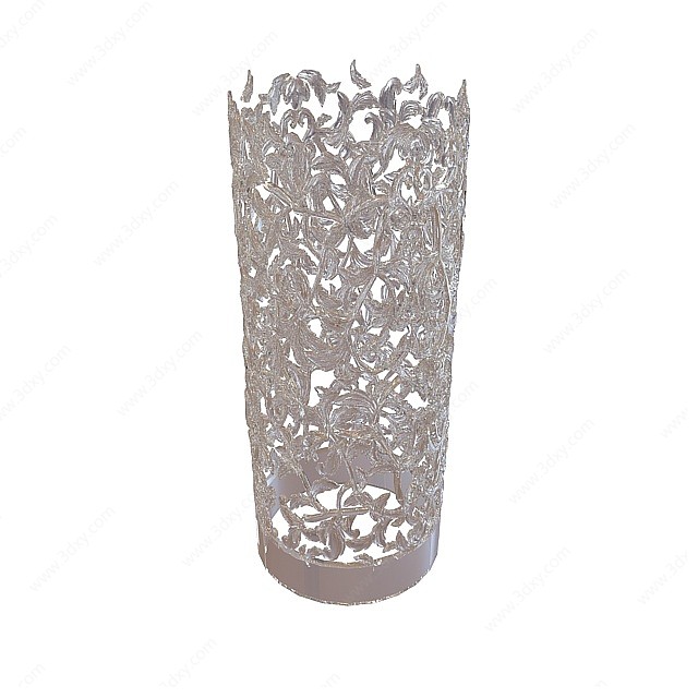 水晶花瓶3D模型