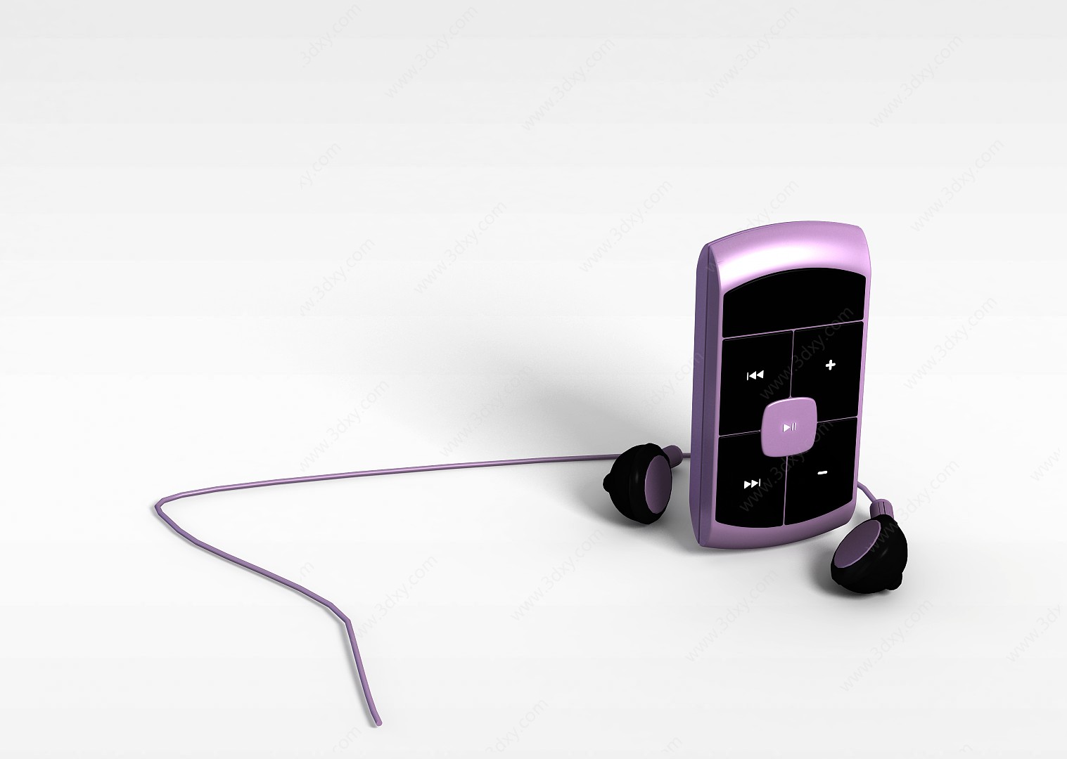 音乐MP33D模型