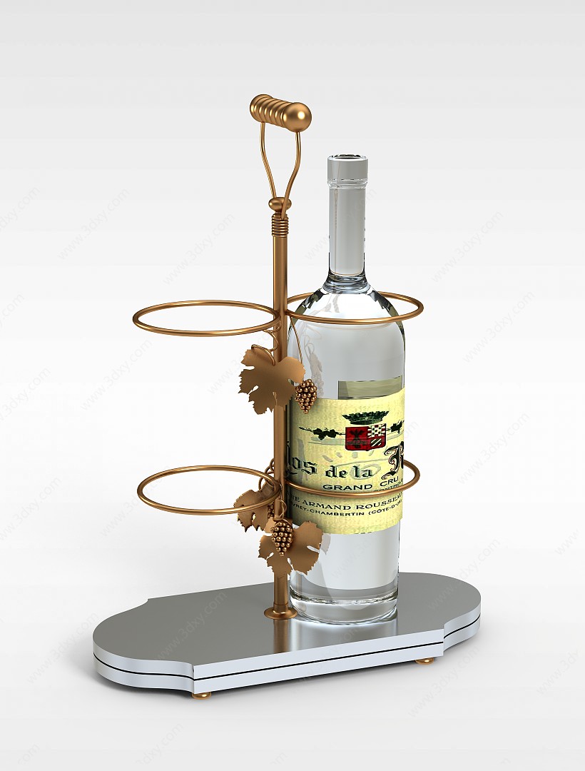 酒3D模型