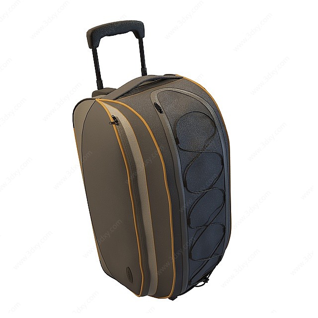 行李箱3D模型