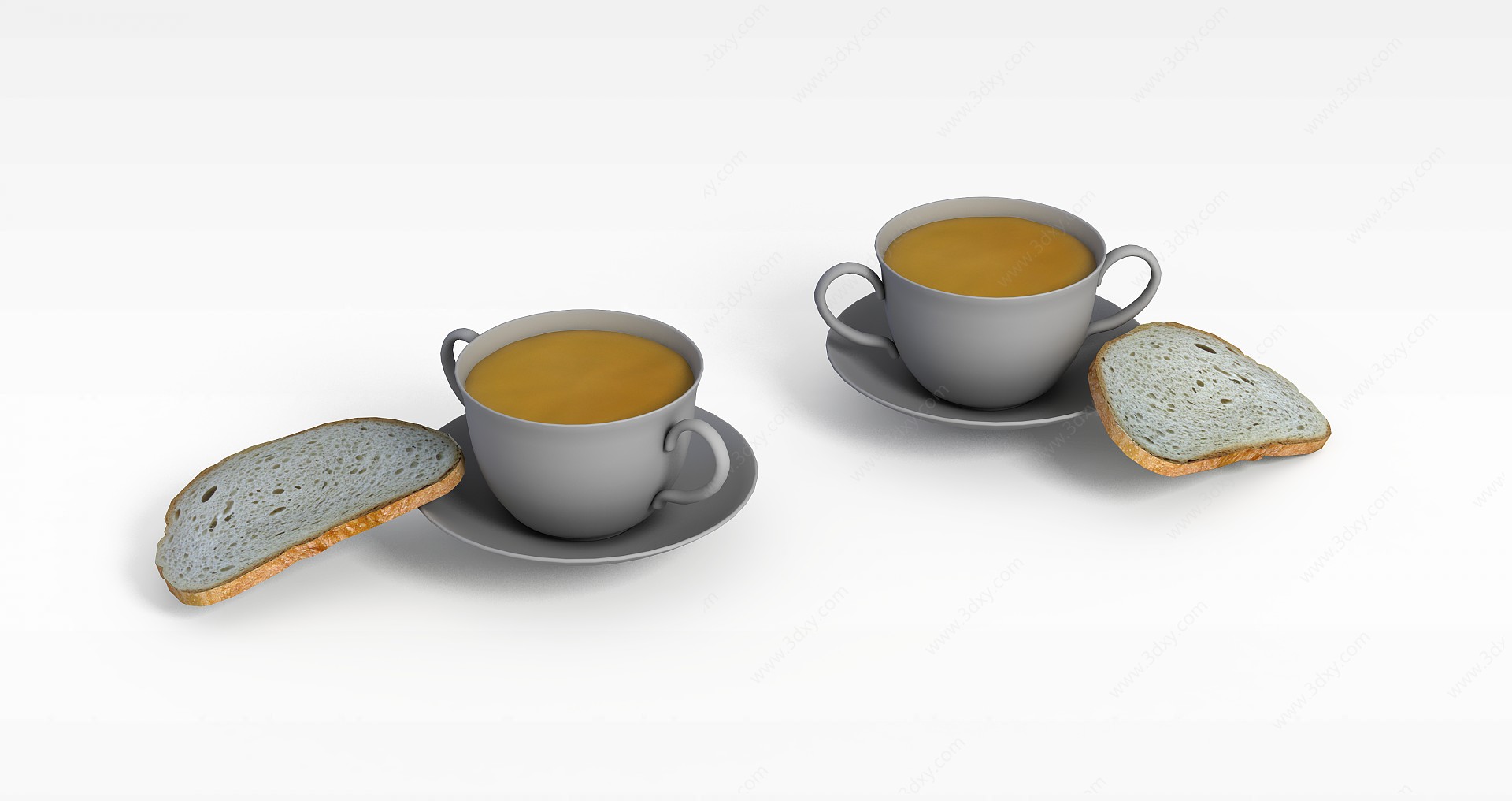奶茶3D模型