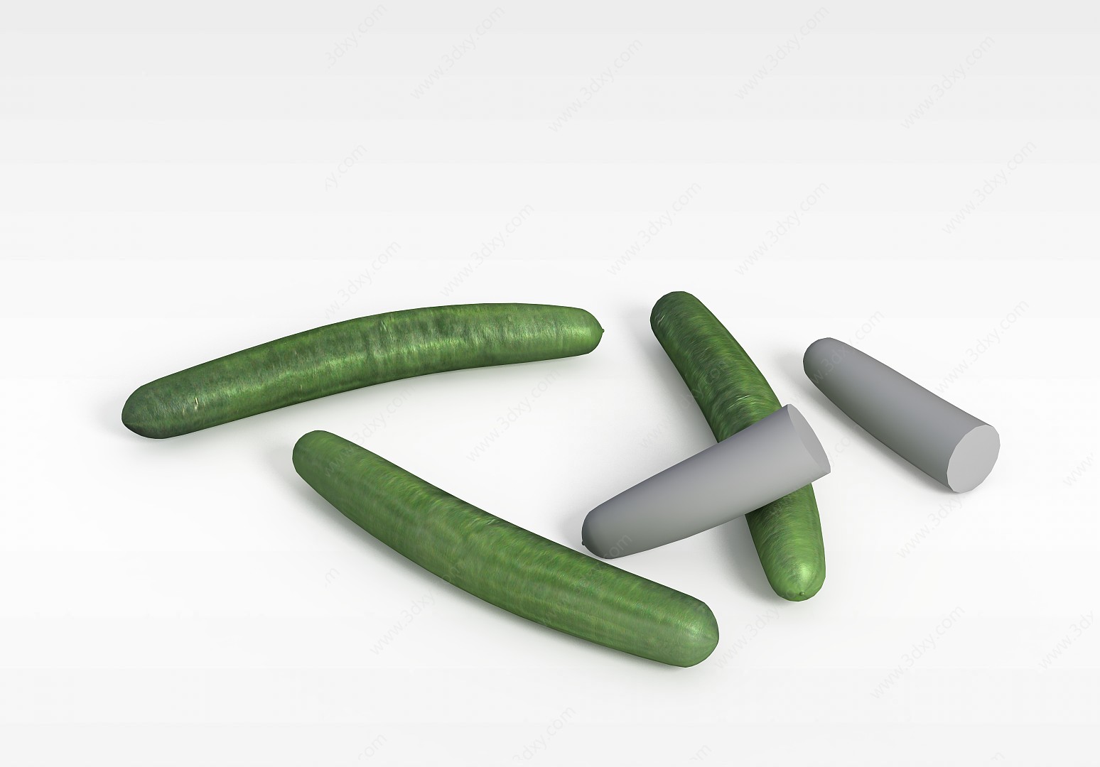 蔬菜3D模型