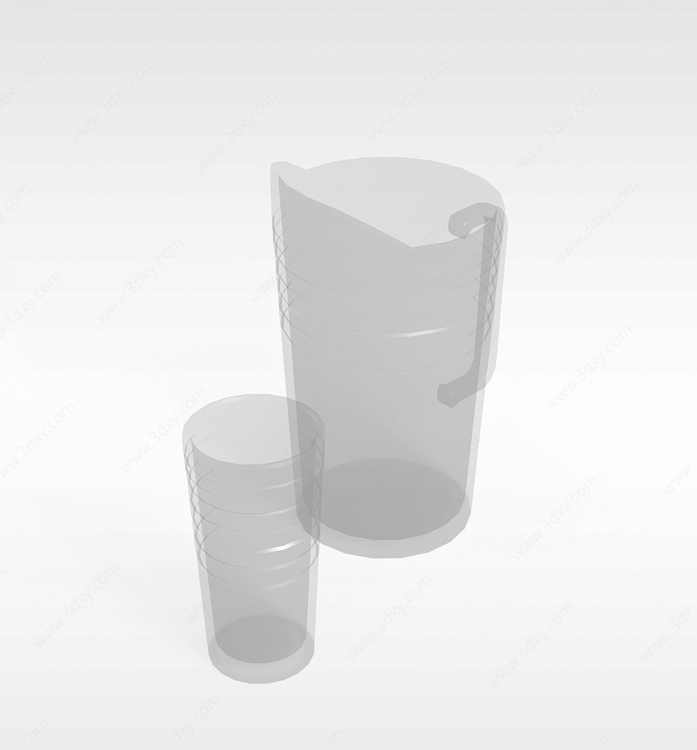 杯子3D模型