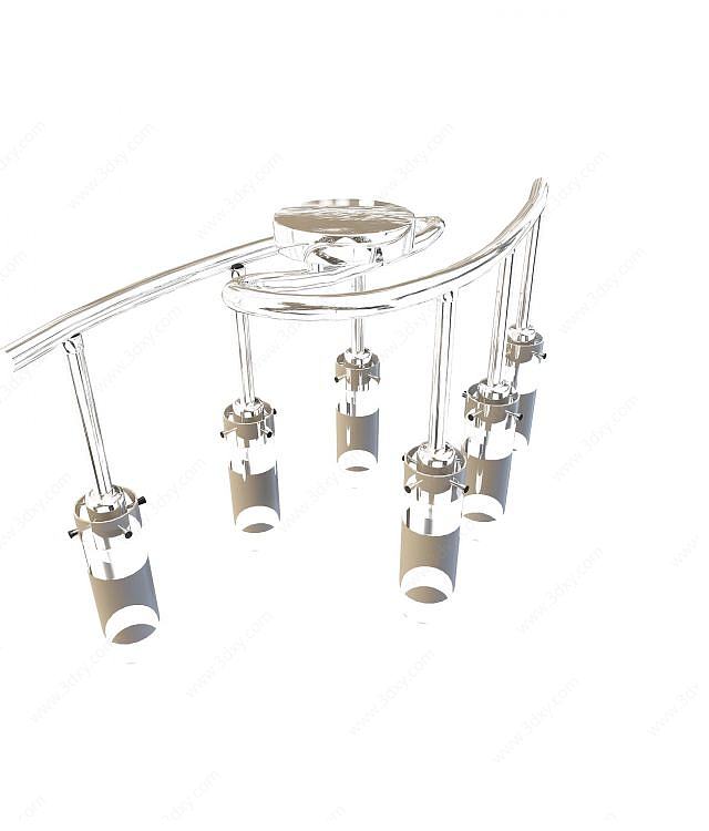 餐厅吊灯3D模型