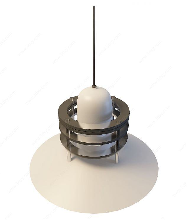现代吊灯3D模型
