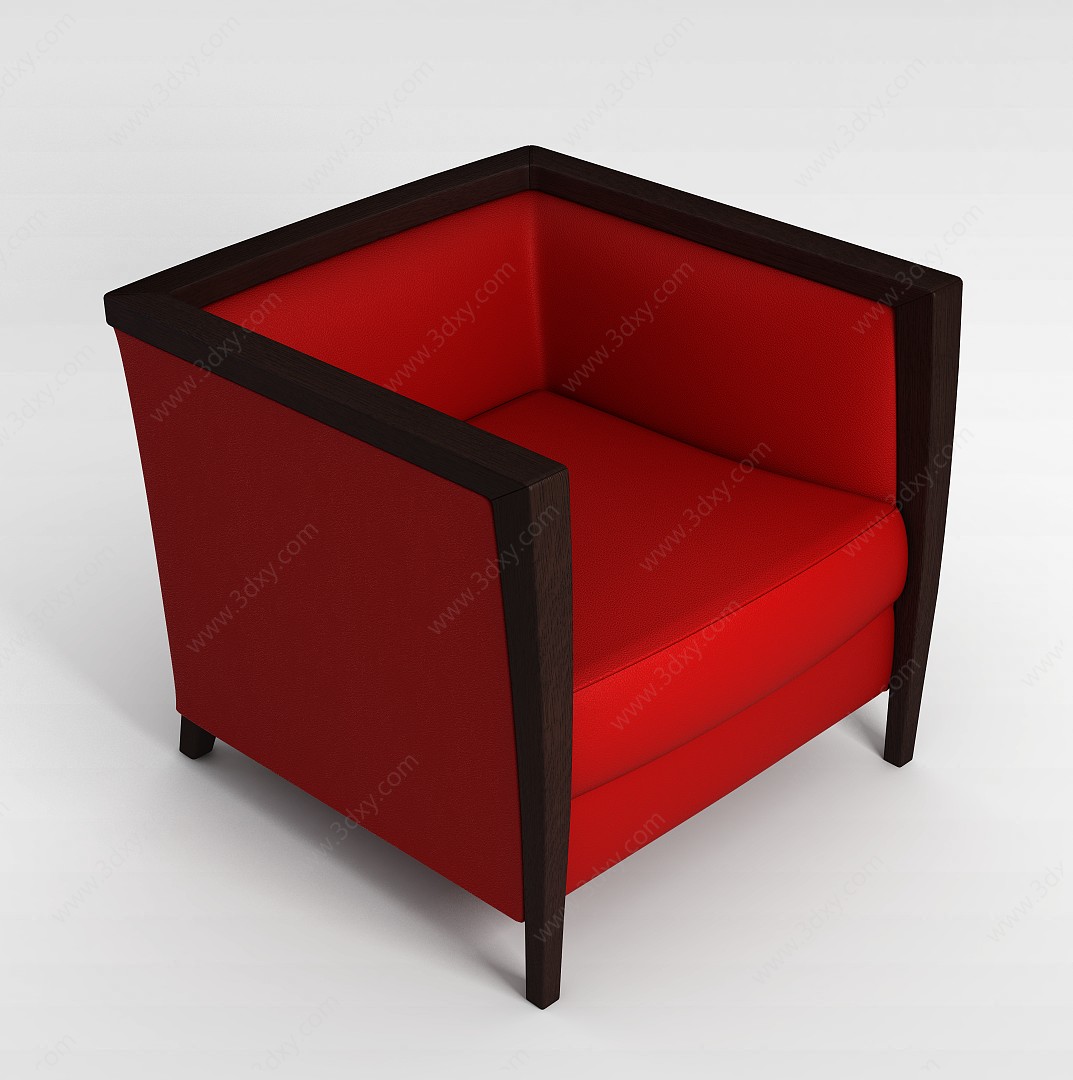 沙发圈椅3D模型