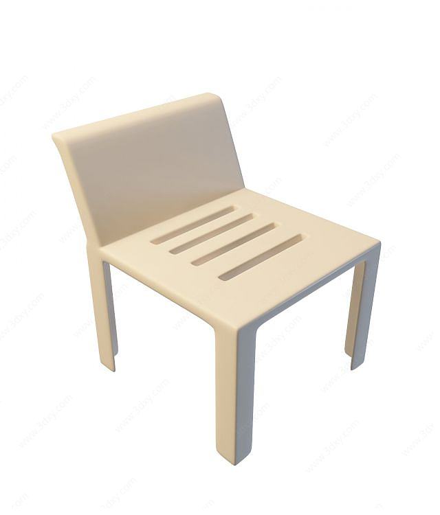 休闲小椅子3D模型
