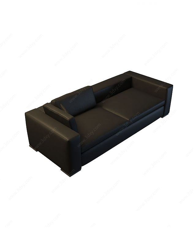 双人沙发3D模型