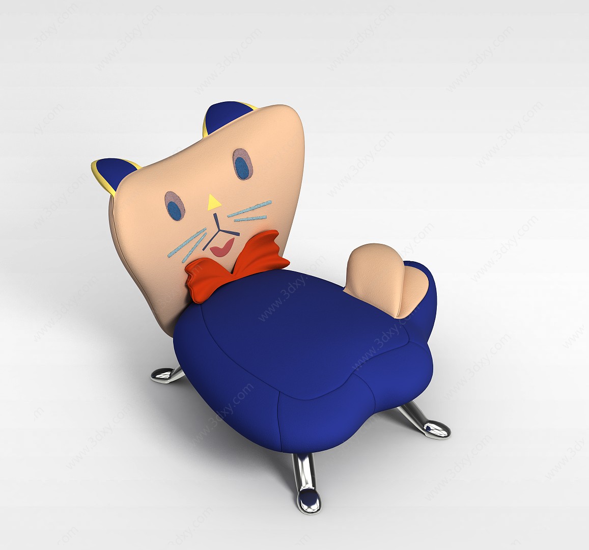 儿童沙发椅3D模型