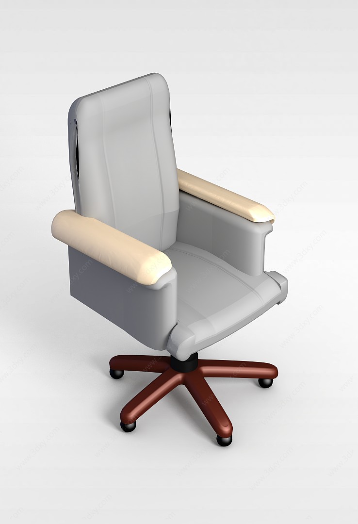 高档沙发转椅3D模型