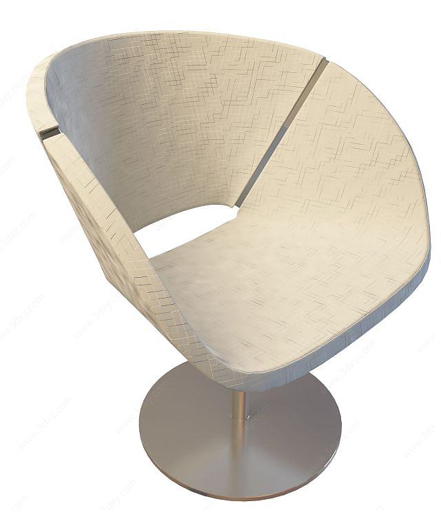 专柜休闲椅3D模型