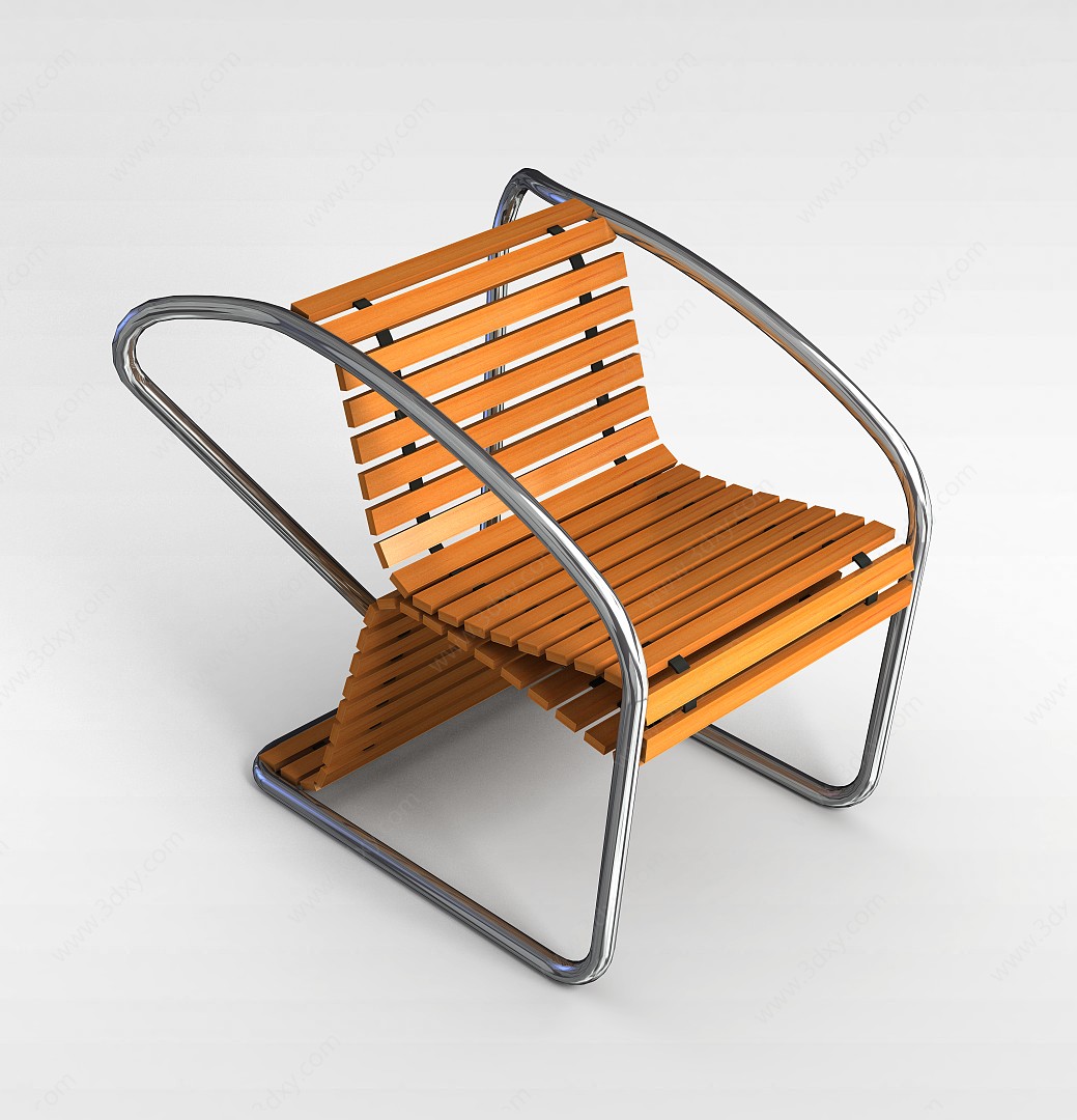 夏季休闲椅3D模型