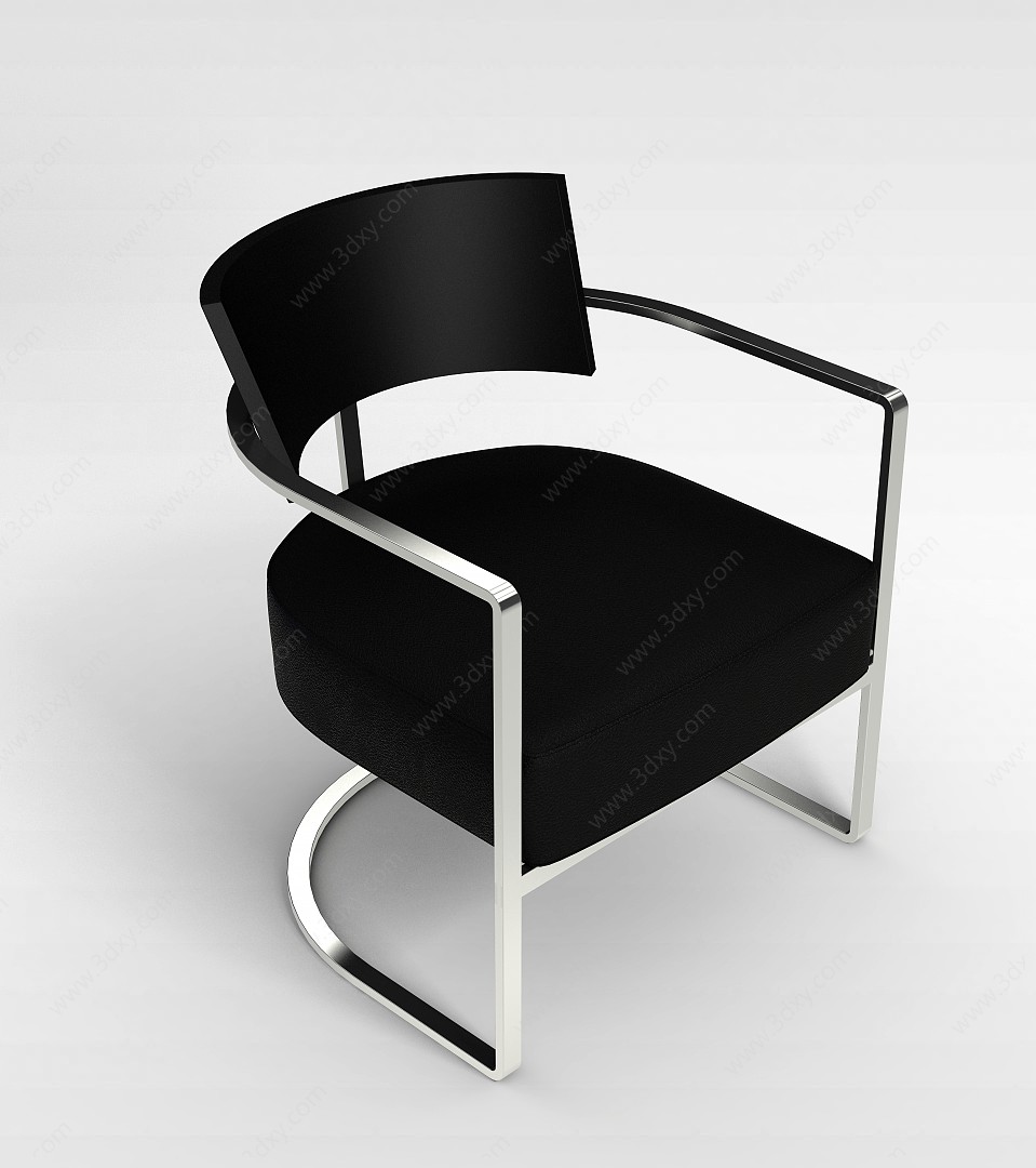 简易沙发椅3D模型