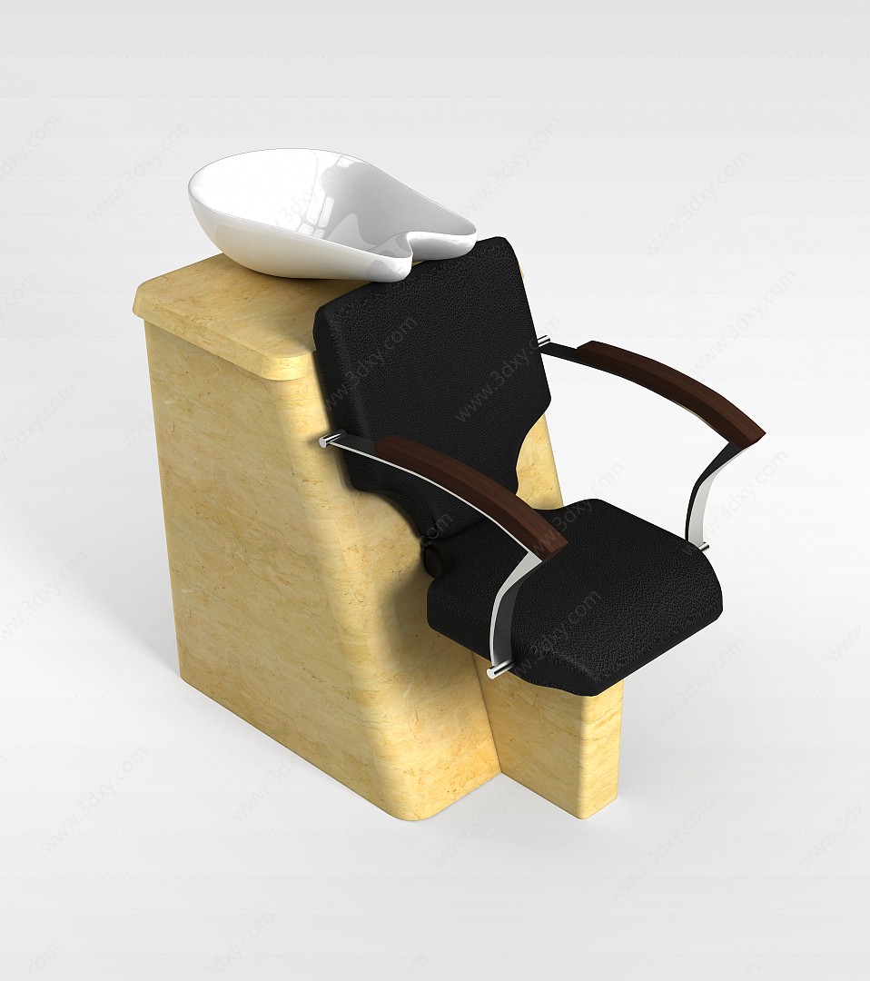 洗头椅3D模型