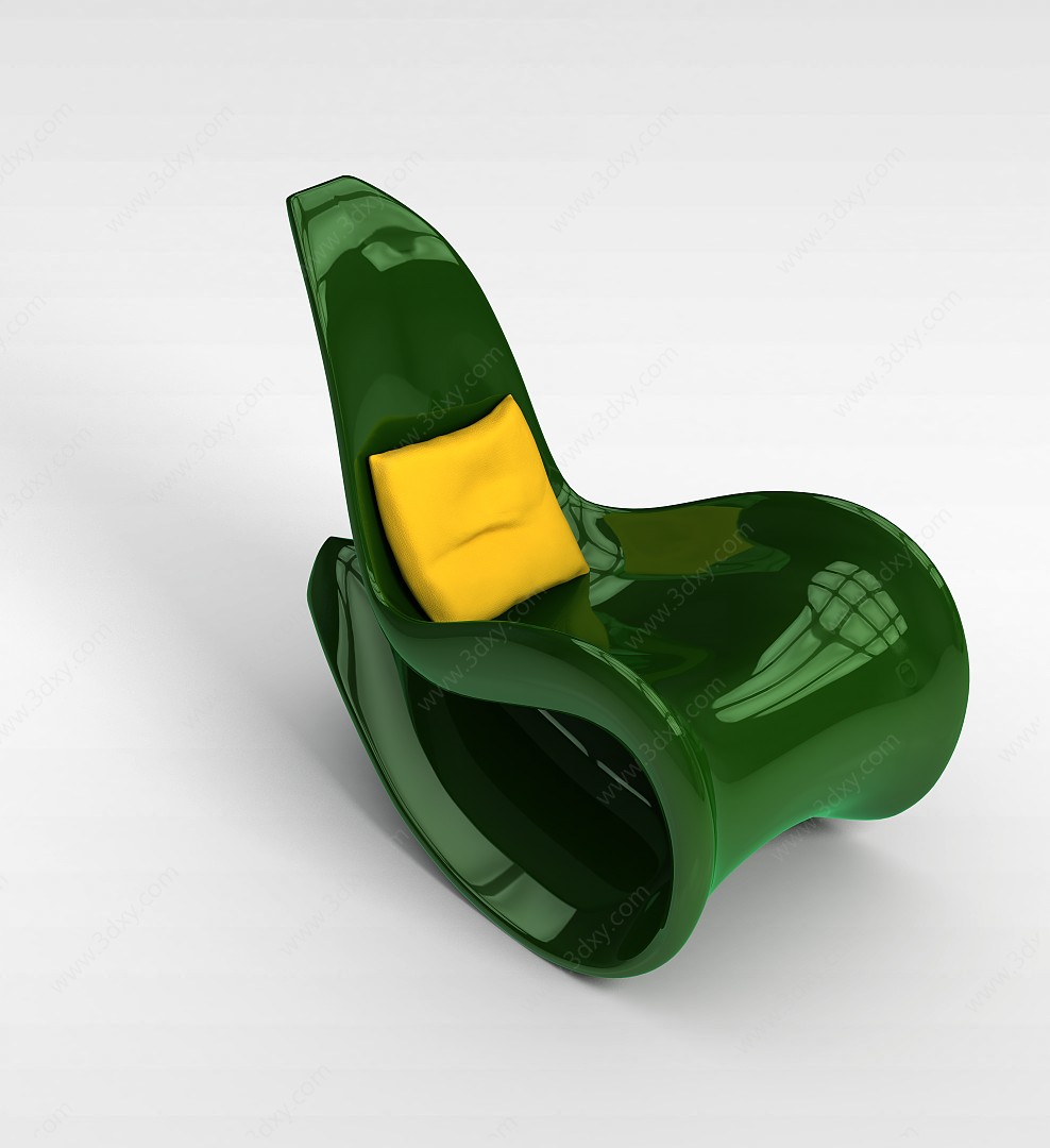 创意躺椅3D模型