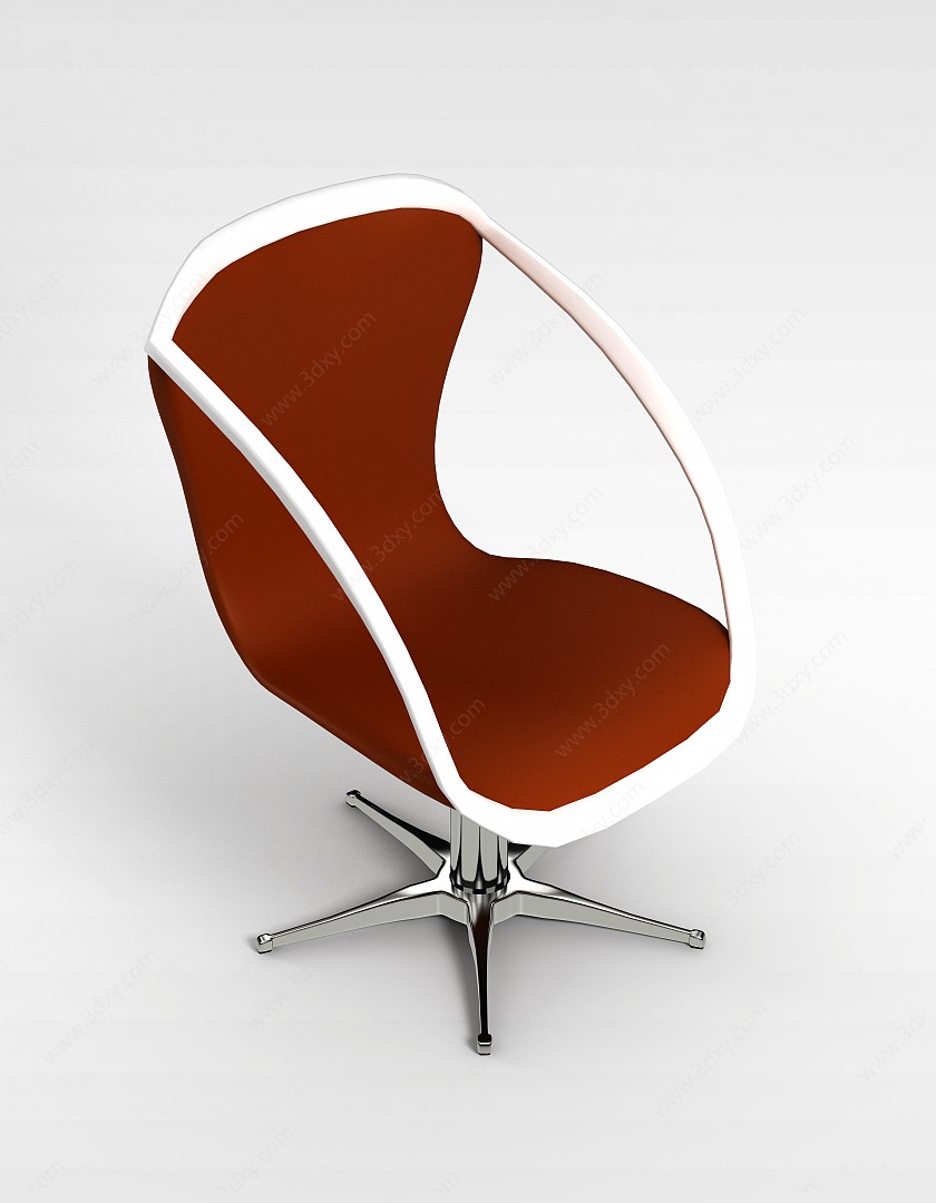 旋转椅子3D模型