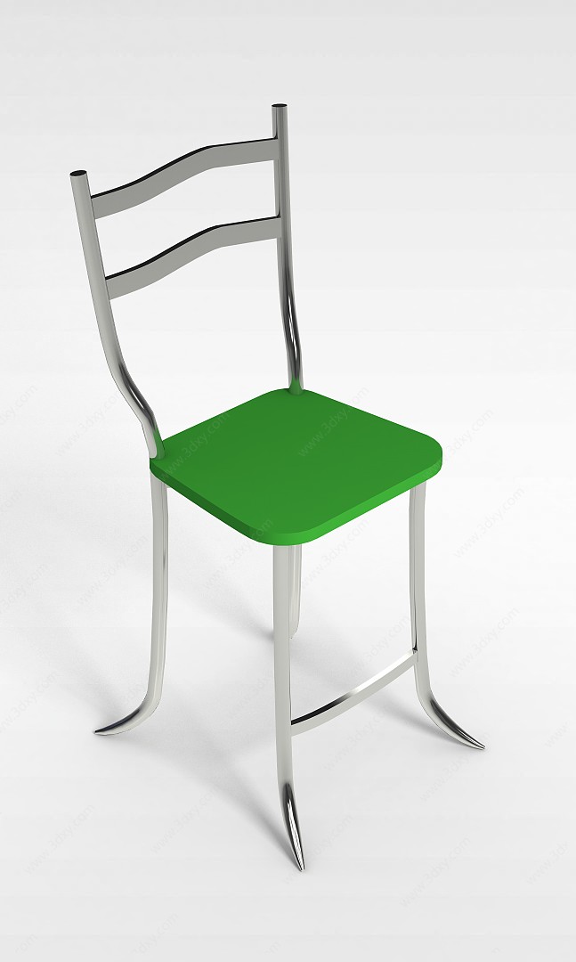 简约餐椅3D模型